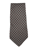 Load image into Gallery viewer, Gordon &amp; Evans Silver Geometric Medallion Tie
