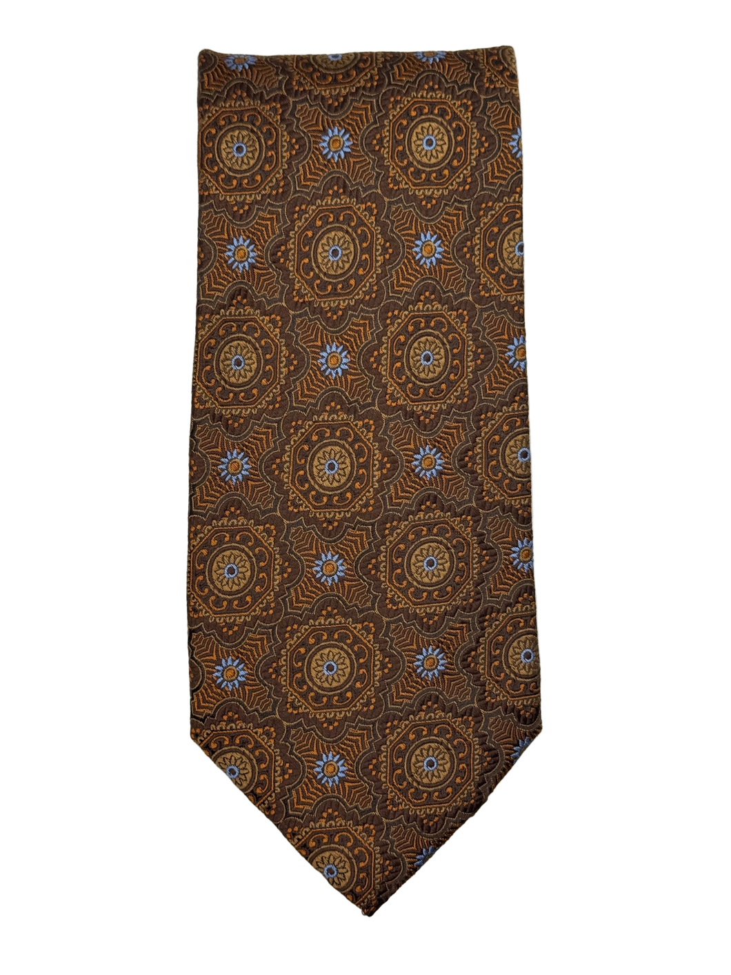 Jos. A. Bank Signature Brown Medallion Tie